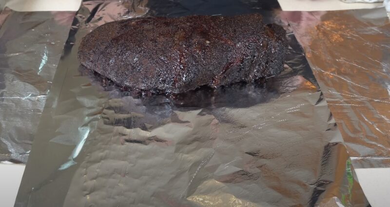 Brisket Cooking Too Fast wrapping